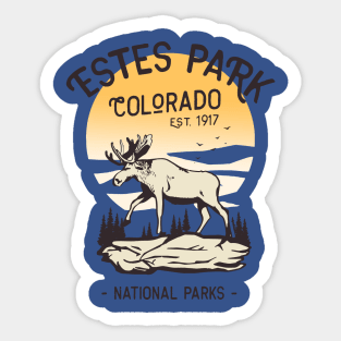 Estes Park Colorado National Park 1 Sticker